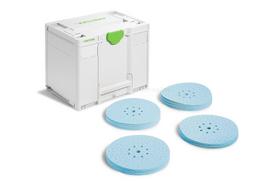 Festool šlifavimo diskų Systainer³ Granat SYS-STF D225 GR-Set