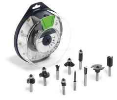 Festool frezų ašmenų komplektas Box-OF HW S8 Mix