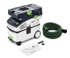 Festool akumuliatorinis vandens ir dulkių siurblys CLEANTEC CTLC MIDI I-Basic, be akumuliatoriaus ir įkroviklio