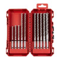 Milwaukee betono grąžtų komplektas MX4 SDS+ 5-12 mm, 10 dalių 4932500062
