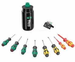Wera atsuktuvas komplektas Kraftform XL Bottle Set, 17 dalių