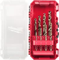 Milwaukee metalo grąžtų rinkinys RED COBALT HSS-G Co 3-10 mm 8 dalių