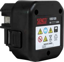 SENCO akumuliatorius 6 V 1,6 Ah dujiniam vinių kalimo pistoletui GT50 / GT65 / GT90 / SGP40