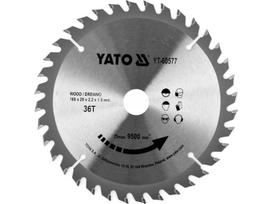 YATO pjūklo diskas medienai 160 x 20 x 1,5 mm, 36T