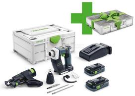 Festool akumuliatorinis suktuvas DURADRIVE DWC 18-4500 I-Plus Organizer Edition