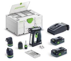 Festool akumuliatorinis grąžtas-atsuktuvas C 18 HPC 4,0 I-Set