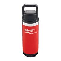Milwaukee PACKOUT™ butelis 532 ml, su rankena, raudonas