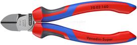Knipex šoninės replės 160 mm, su dviejų komponentų rankena