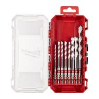 Universalus grąžtų komplektas Milwaukee 4-12 mm, 8 dalių 4932493871