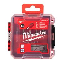 Stiklo grąžtų komplektas Milwaukee 4-8 mm, 5 dalių