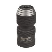 Milwaukee smūgio adapteris Shockwave 3/8" kvadratas - 1/4" šešiakampis