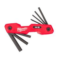 Milwaukee šešiakampių raktų komplektas 1,5-8 mm 8 dalių