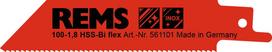 Galvos pjūklas REMS 100-1,8, Bi-Metal Flex - 5 vnt.