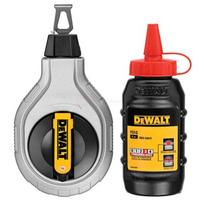 DeWalt žymėjimo virvė 30 m + raudoni milteliai