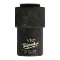 Adapteris medienos grąžtams Milwaukee 7/16" šešiakampis - 1/2" kvadratas