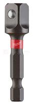 Milwaukee adapteris lizdui Shockwave 1/4"-3/8" kvadratas