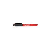 Milwaukee marker Inkzall, su smailiu galiuku, juodas