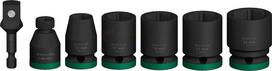 Bosch smūginių lizdų ir adapterių komplektas PRO Impact 1/2" 13-24 mm 6 dalių
