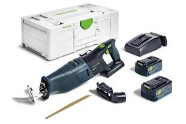 Festool akumuliatorinis kalavijinis pjūklas RSC 18 5,0 EB-Plus