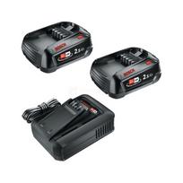 Bosch pradinis komplektas 18 V 2 x 2,5 Ah, AL18V-44