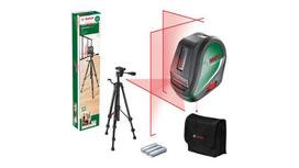 Bosch kryžminis linijinis lazeris UniversalLevel 3 + stovas