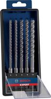 Smūginių grąžtų rinkinys Bosch EXPERT SDS-Plus 7X 6/6/8/8/10 mm, 5 dalių