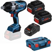 Bosch akumuliatorinis smūginis veržliasukis GDS 18V-1050 H 2 x 8,0 Ah ProCORE