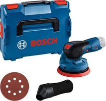 Bosch akumuliatorinis ekscentrinis šlifuoklis GEX 12V-125 + L-Boxx, be akumuliatoriaus ir įkroviklio