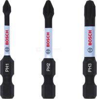 Antgalių komplektas Bosch Impact PH1-PH3 x 50 mm, 3 dalių
