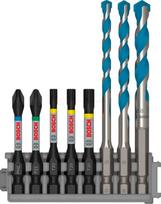 Bosch antgalių ir grąžtų komplektas PRO Impact Mixed, 8 dalių