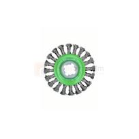 Bosch diskinis šepetys X-LOCK 115 mm, nerūdijantis plienas 0,5 mm