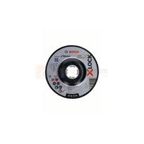 Bosch įgaubtas pjovimo diskas X-LOCK Expert plienui 125 x 2,5 x 22,23 mm