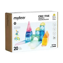 Mideer magnetinis konstruktorius geometrija - 20 dalių