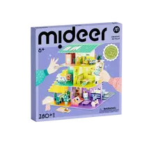Mideer 3D dėlionė / DIY lėlių namas