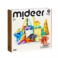 Mideer magnetinis konstruktorius - dinozaurai - 48 dalių