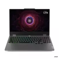 Nešiojamas kompiuteris Lenovo LOQ 15ARP9, AI-Powered Gaming PC, 15.6 FHD, AMD Ryzen 5 7235HS, RAM 16GB, 512GB SSD, NVIDIA GeForce RTX 4050 6GB, Windows 11 Home, Luna Grey 83JC00LYUS