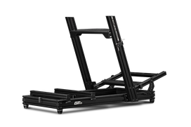 Next Level Racing Aluminium Simulator Cockpit, Wheel Plate Edition | GTElite Lite | Black