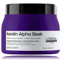 L'oreal Professionnel Serie Expert Keratin Alpha Sleek Professional Mask profesionali kaukė visų tipų plaukams - 500 ml.