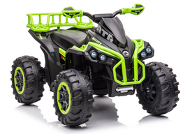 Elektrinis keturratis GTS1199 žalias 12V