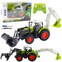 RC traktorius 2in1 su kaušu 1:24