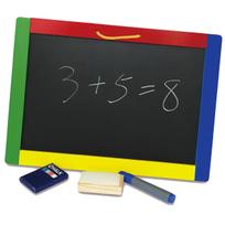 VIGA dvipusė medinė magnetinė kreidinės lentos sistema su priedais