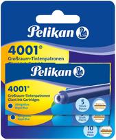 Kapsulė Pelikan Ink Cartridges, mėlyna sp., 5 vnt.