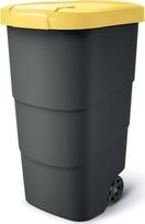 Rūšiavimo šiukšliadėžė Prosperplast Wheeler, 110 L l, geltona sp./pilka sp.