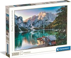 Dėlionė Clementoni Emerald Lake Braies 39887, 50 cm x 69 cm, 1000 vnt., įvairių spalvų