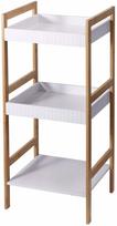 Laisvai pastatoma vonios spinta Bathroom Solutions Forma, ruda sp./balta sp., 36 cm x 33 cm x 80 cm