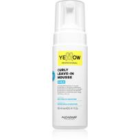 Yellow Professional Curls Curly Leave-in Mousse nenuplaunamoji priežiūros priemonė garbanotiems plaukams 160 ml