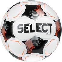 Futbolo kamuolys Select CLUB V26 FIFA, 5 dydis, balta sp./juoda sp./pilka sp.