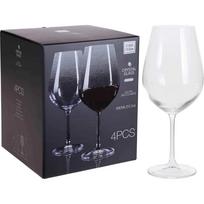 Vyno taurių komplektas Atmosfera Crystal, stiklas, 0.69 l, 4 vnt.