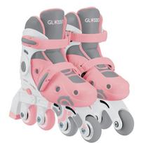 Riedučiai Globber Learning Skates 2in1, rožiniai