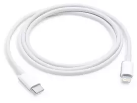 APPLE Lightning to USB Type-C Cable MX0K2, 1m, White (Bulk)